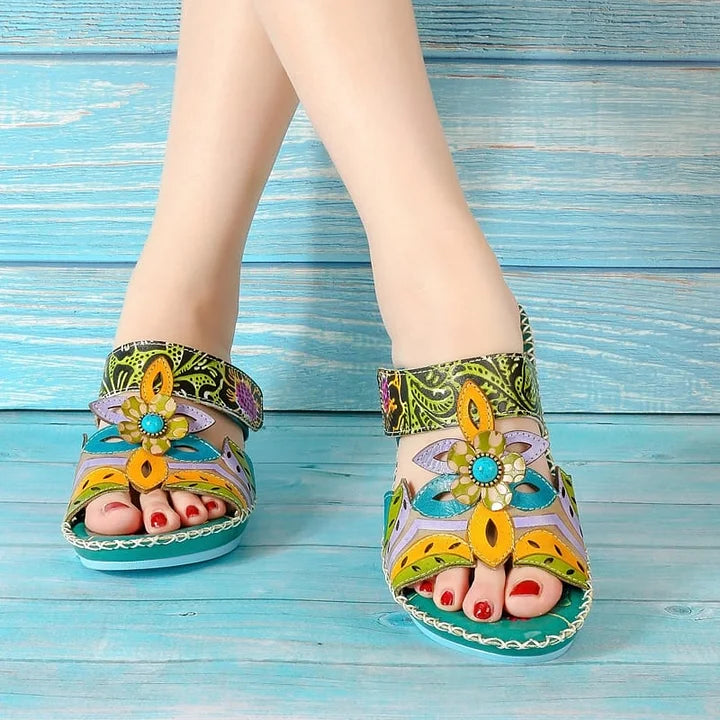 Slays™ Skridsikre ortopædiske sandaler i Bohemian-stil
